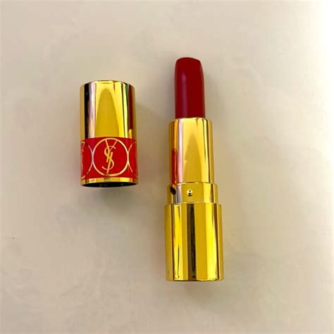 ysl mini red lipstick|More.